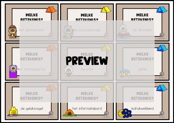 STAAL 1 WOORDEN HOP GROEP 5 THEMA DIERENTUIN - Afbeelding 3
