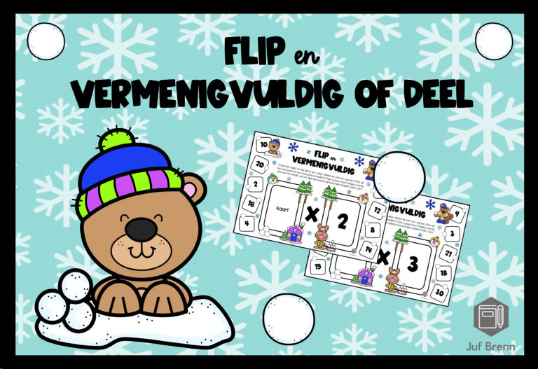 FLIP EN VERMENIGVULDIG OF DEEL WINTER