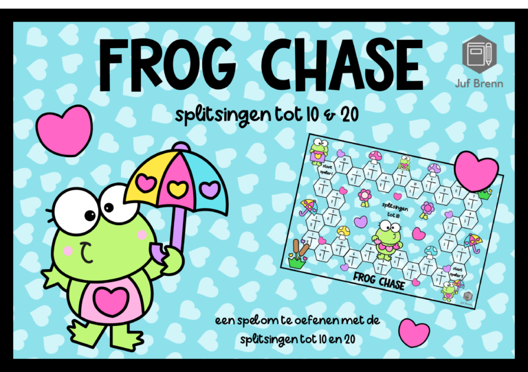 FROG CHASE: SPLITSINGEN TOT 10 EN 20