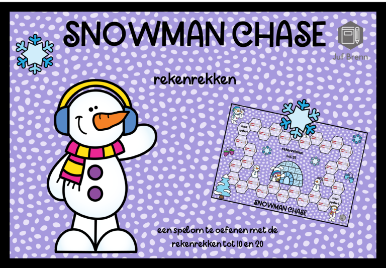 SNOWMAN CHASE: REKENREKKEN TOT 10 EN 20