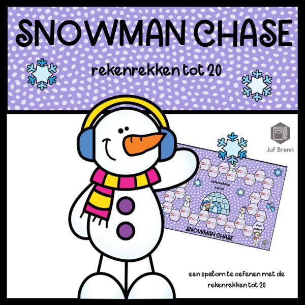 SNOWMAN CHASE: REKENREKKEN TOT 20