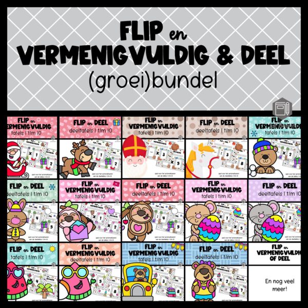 FLIP EN VERMENIGVULDIG OF DEEL (GROEI)BUNDEL