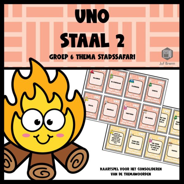 STAAL 2 UNO GROEP 6 THEMA STADSSAFARI