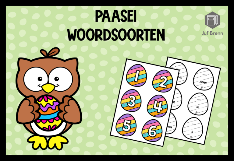 PAASEI WOORDSOORTEN