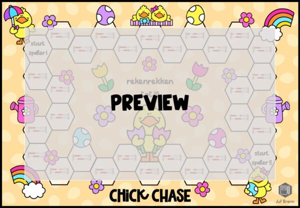 CHICK CHASE: REKENREKKEN TOT 10 - Afbeelding 2