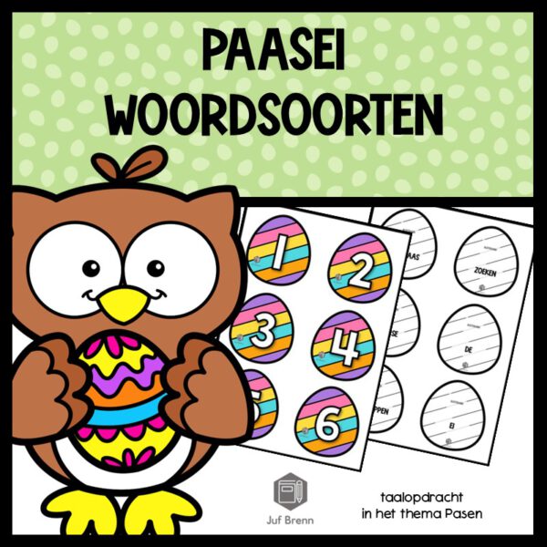 PAASEI WOORDSOORTEN