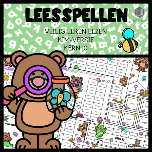 LEESSPELLEN VEILIG LEREN LEZEN KIM KERN 10