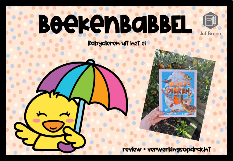 BOEKENBABBEL: BABYDIEREN UIT HET EI