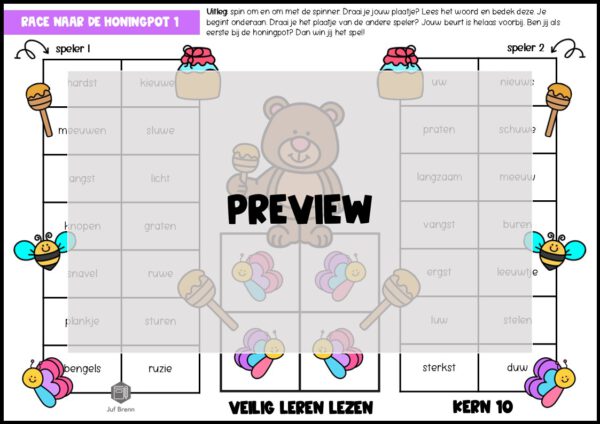 LEESSPELLEN VEILIG LEREN LEZEN KIM KERN 10 - Afbeelding 5