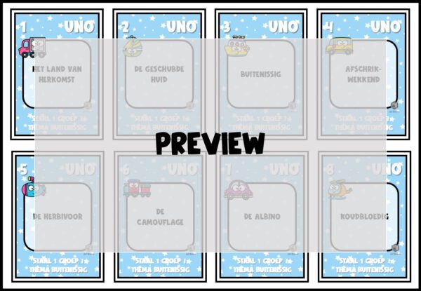STAAL 1 UNO GROEP 7 THEMA BUITENISSIG - Afbeelding 2
