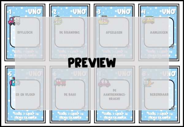 STAAL 2 UNO GROEP 7 THEMA EILANDEN - Afbeelding 2
