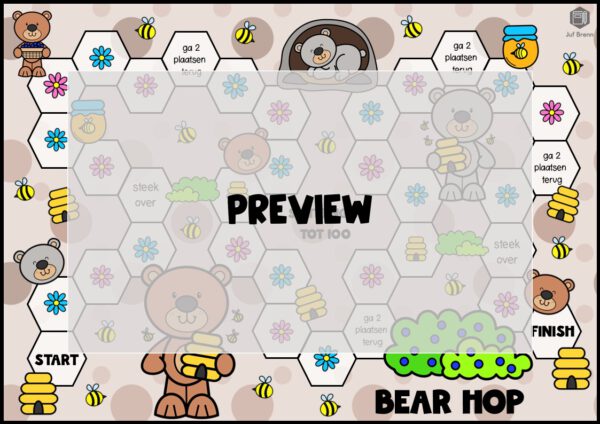 BEAR HOP: SPLITSINGEN TOT 100 - Afbeelding 2