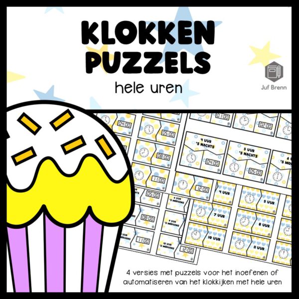 KLOKKEN PUZZELS: HELE UREN