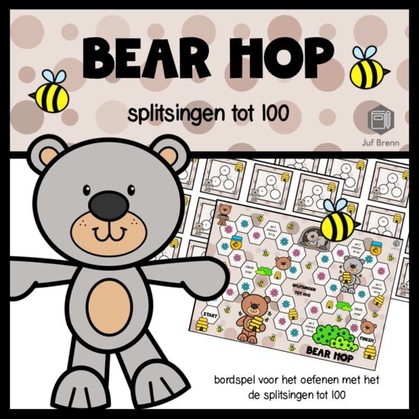 BEAR HOP: SPLITSINGEN TOT 100