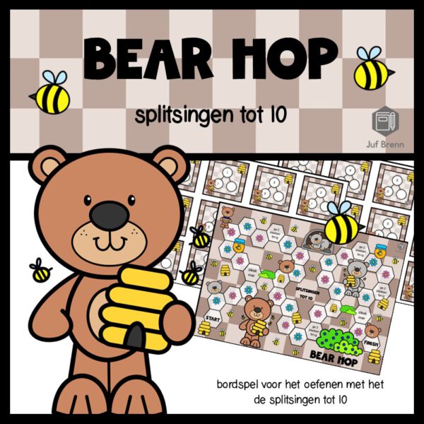 BEAR HOP: SPLITSINGEN TOT 10