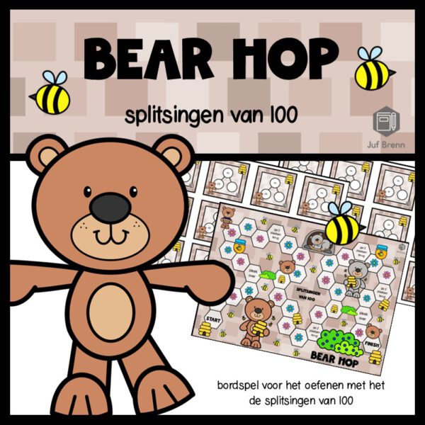 BEAR HOP: SPLITSINGEN VAN 100