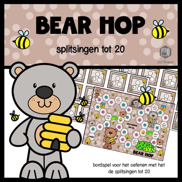 BEAR HOP: SPLITSINGEN TOT 20