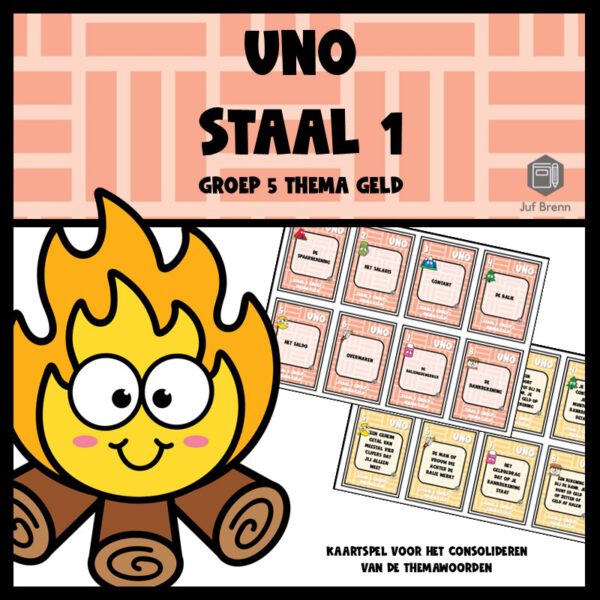 STAAL 1 UNO GROEP 5 THEMA GELD