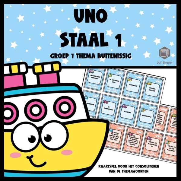 STAAL 1 UNO GROEP 7 THEMA BUITENISSIG