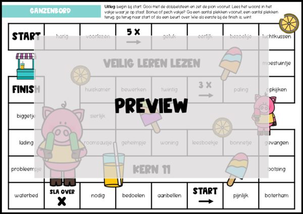 LEESSPELLEN VEILIG LEREN LEZEN KIM KERN 11 - Afbeelding 4