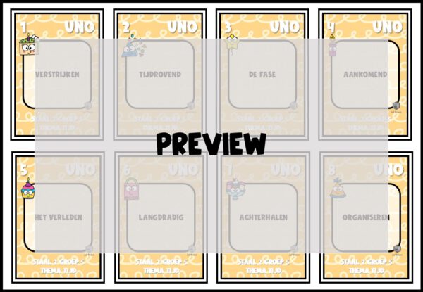 STAAL 2 UNO GROEP 5 THEMA GEEN TIJD - Afbeelding 2