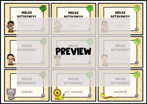 STAAL 1 WOORDEN HOP GROEP 4 THEMA GEK - Afbeelding 3