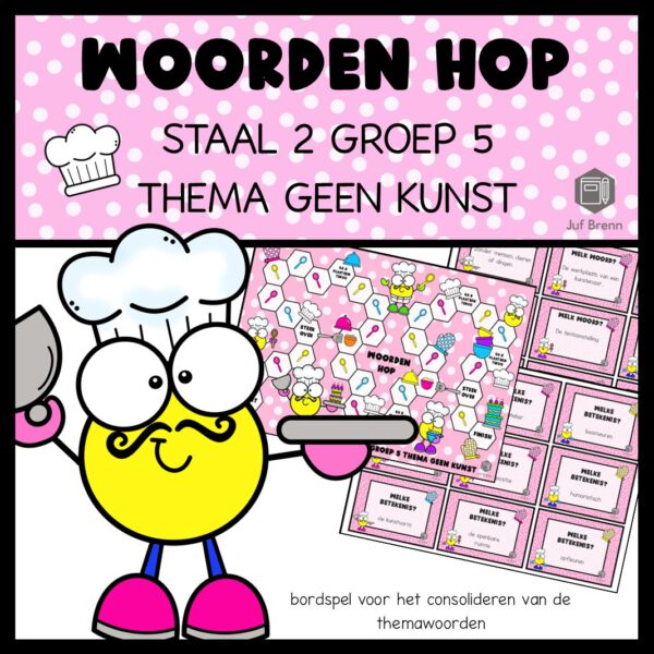 STAAL 2 WOORDEN HOP GROEP 5 GEEN KUNST