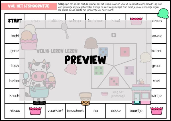 LEESSPELLEN VEILIG LEREN LEZEN KIM E3 - Afbeelding 4