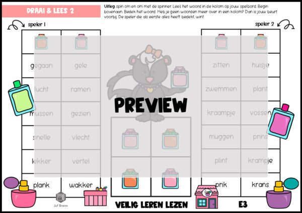 LEESSPELLEN VEILIG LEREN LEZEN KIM E3 - Afbeelding 5