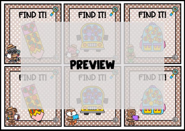 FIND IT! WELK GETAL ONTBREEKT TOT 10 - Afbeelding 2