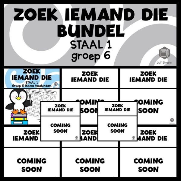 STAAL 1 WOORDENSCHAT ZOEK IEMAND DIE (GROEI)BUNDEL GROEP 6