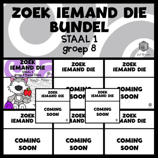 STAAL 1 WOORDENSCHAT ZOEK IEMAND DIE (GROEI)BUNDEL GROEP 8