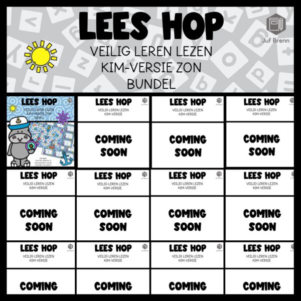 LEES BINGO VEILIG LEREN LEZEN KIM (GROEI)BUNDEL ZON