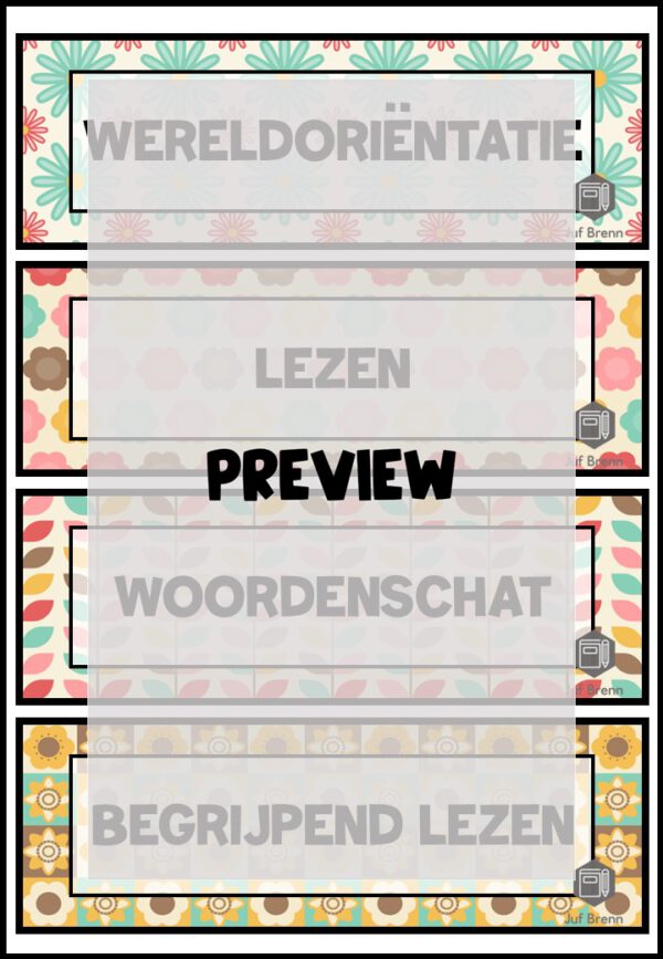 DAGRITMEKAARTEN THEMA RETRO - Afbeelding 2