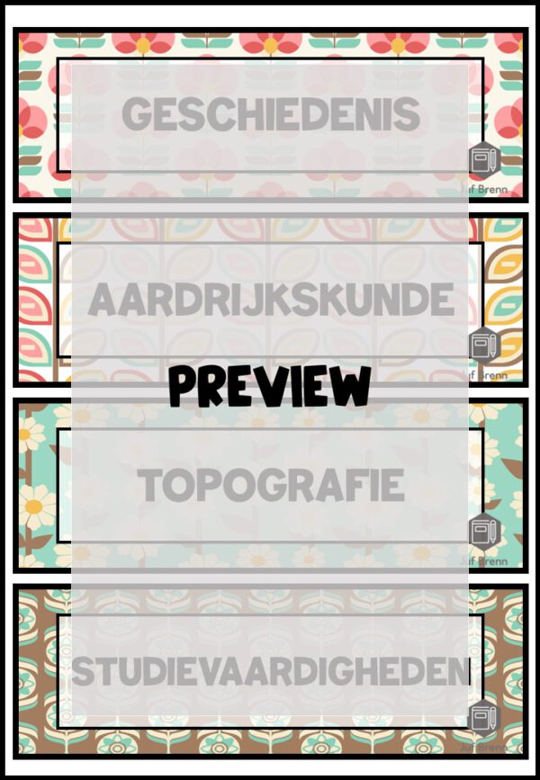DAGRITMEKAARTEN THEMA RETRO - Afbeelding 3