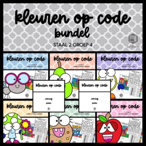 STAAL 2 WOORDENSCHAT KLEUREN OP CODE (GROEI)BUNDEL GROEP 4