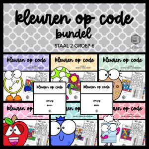 STAAL 2 WOORDENSCHAT KLEUREN OP CODE (GROEI)BUNDEL GROEP 6