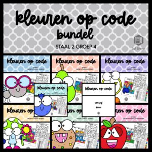 STAAL 2 WOORDENSCHAT KLEUREN OP CODE (GROEI)BUNDEL GROEP 4