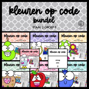 STAAL 2 WOORDENSCHAT KLEUREN OP CODE (GROEI)BUNDEL GROEP 5