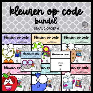 STAAL 2 WOORDENSCHAT KLEUREN OP CODE (GROEI)BUNDEL GROEP 6