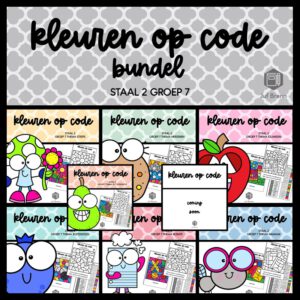 STAAL 2 WOORDENSCHAT KLEUREN OP CODE (GROEI)BUNDEL GROEP 7