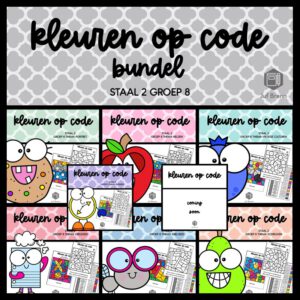 STAAL 2 WOORDENSCHAT KLEUREN OP CODE (GROEI)BUNDEL GROEP 8