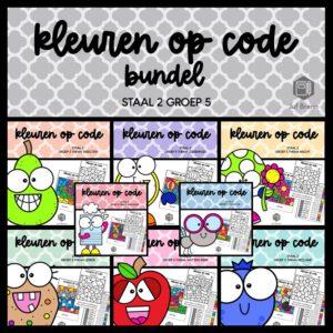 STAAL 2 WOORDENSCHAT KLEUREN OP CODE (GROEI)BUNDEL GROEP 5