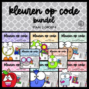 STAAL 2 WOORDENSCHAT KLEUREN OP CODE (GROEI)BUNDEL GROEP 6