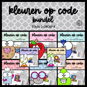 STAAL 2 WOORDENSCHAT KLEUREN OP CODE (GROEI)BUNDEL GROEP 8