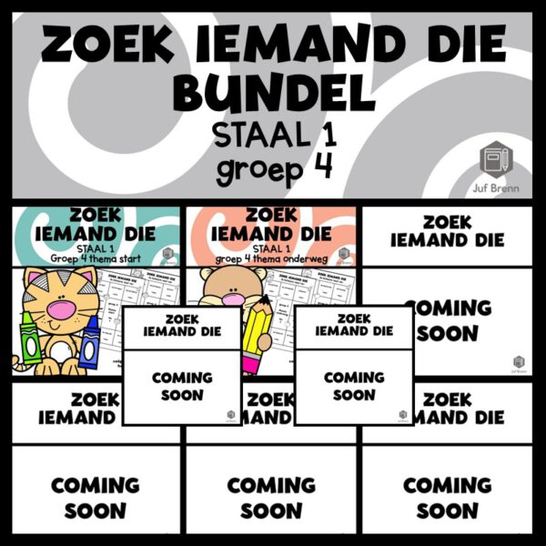 STAAL 1 WOORDENSCHAT ZOEK IEMAND DIE (GROEI)BUNDEL GROEP 4