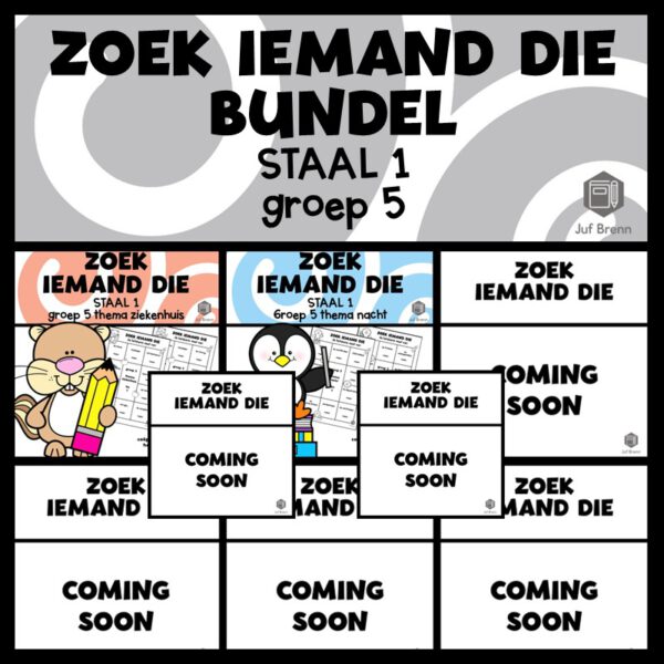 STAAL 1 WOORDENSCHAT ZOEK IEMAND DIE (GROEI)BUNDEL GROEP 5
