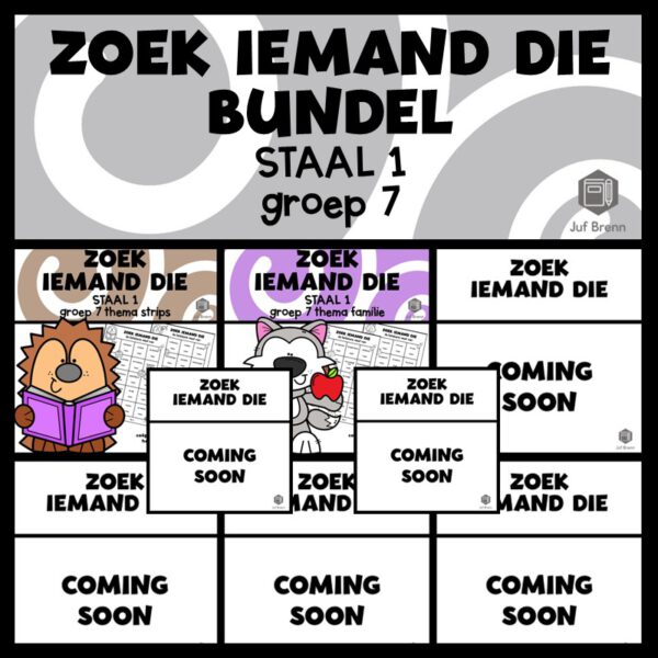 STAAL 1 WOORDENSCHAT ZOEK IEMAND DIE (GROEI)BUNDEL GROEP 7