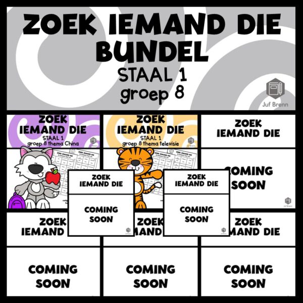 STAAL 1 WOORDENSCHAT ZOEK IEMAND DIE (GROEI)BUNDEL GROEP 8