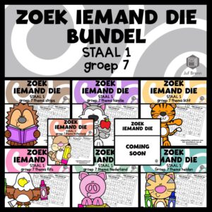 STAAL 1 WOORDENSCHAT ZOEK IEMAND DIE (GROEI)BUNDEL GROEP 7